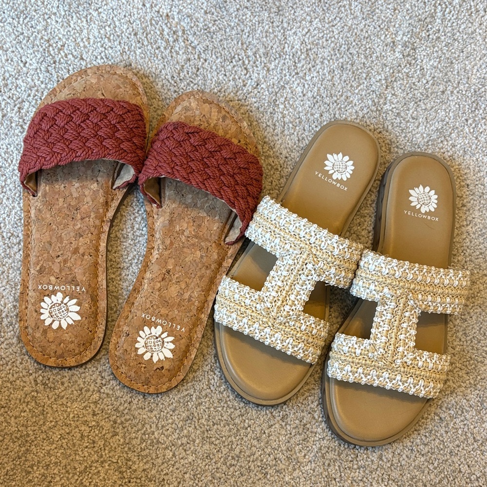 BRAND NEW 2 PAIRS YELLOWBOX